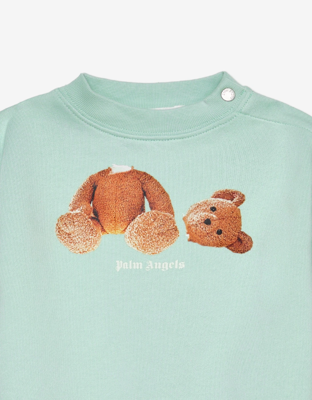 Baby Boys Bear Sweatshirt in Green
