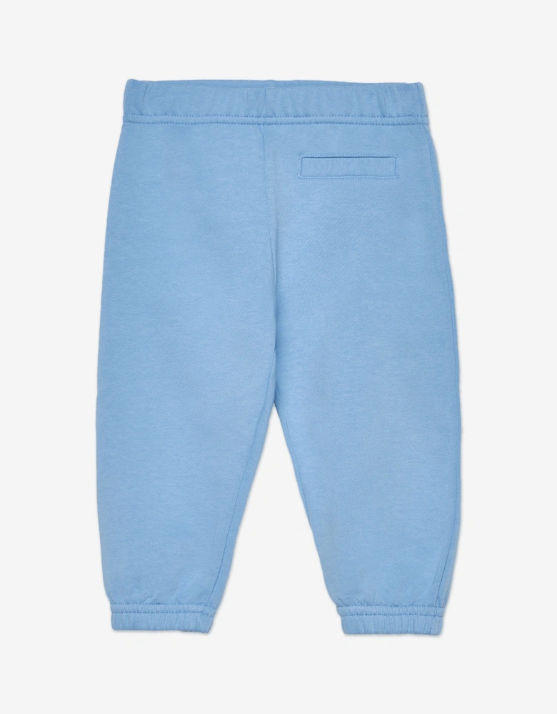 Baby Boys Overlogo Joggers in Blue