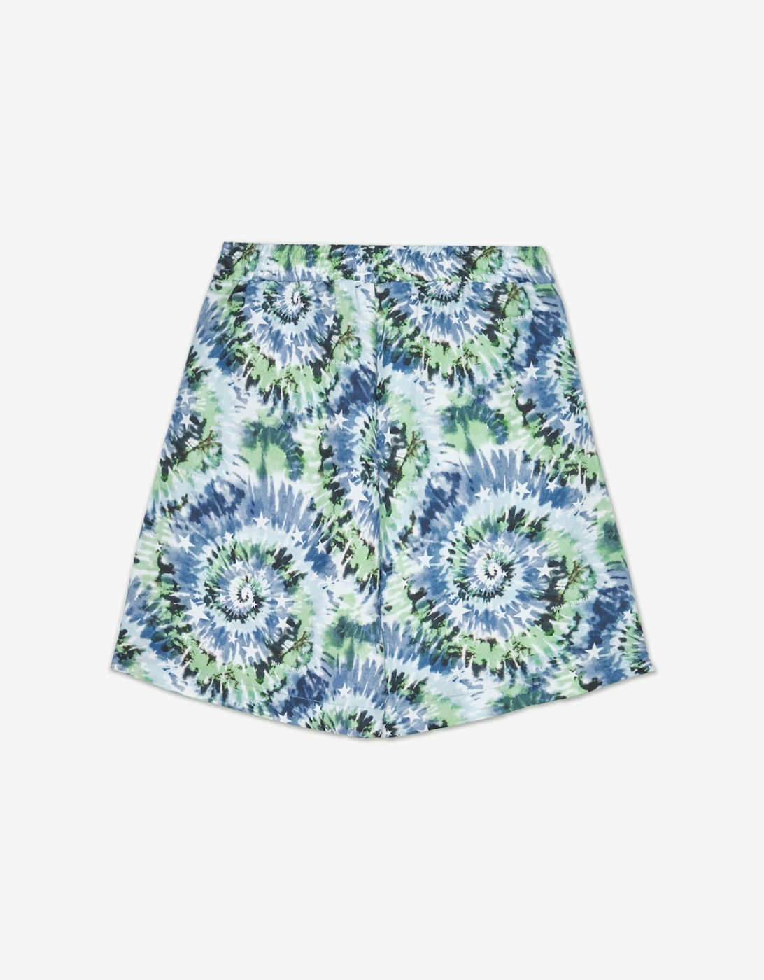 Boys Tie-Dye Stars Loose Shorts in Blue