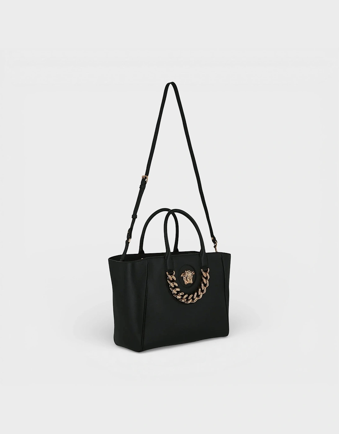 La Medusa Medium Tote Bag Black