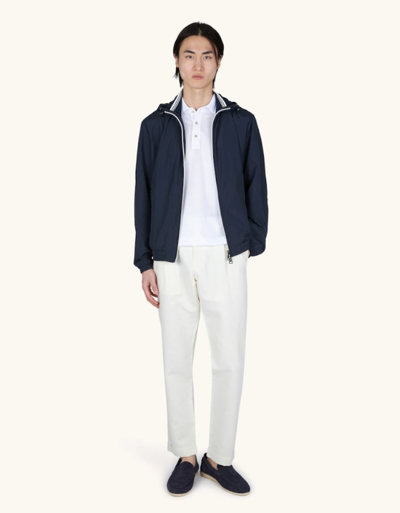 Microfiber light & Breathable Windbreaker Jacket 013 Navy