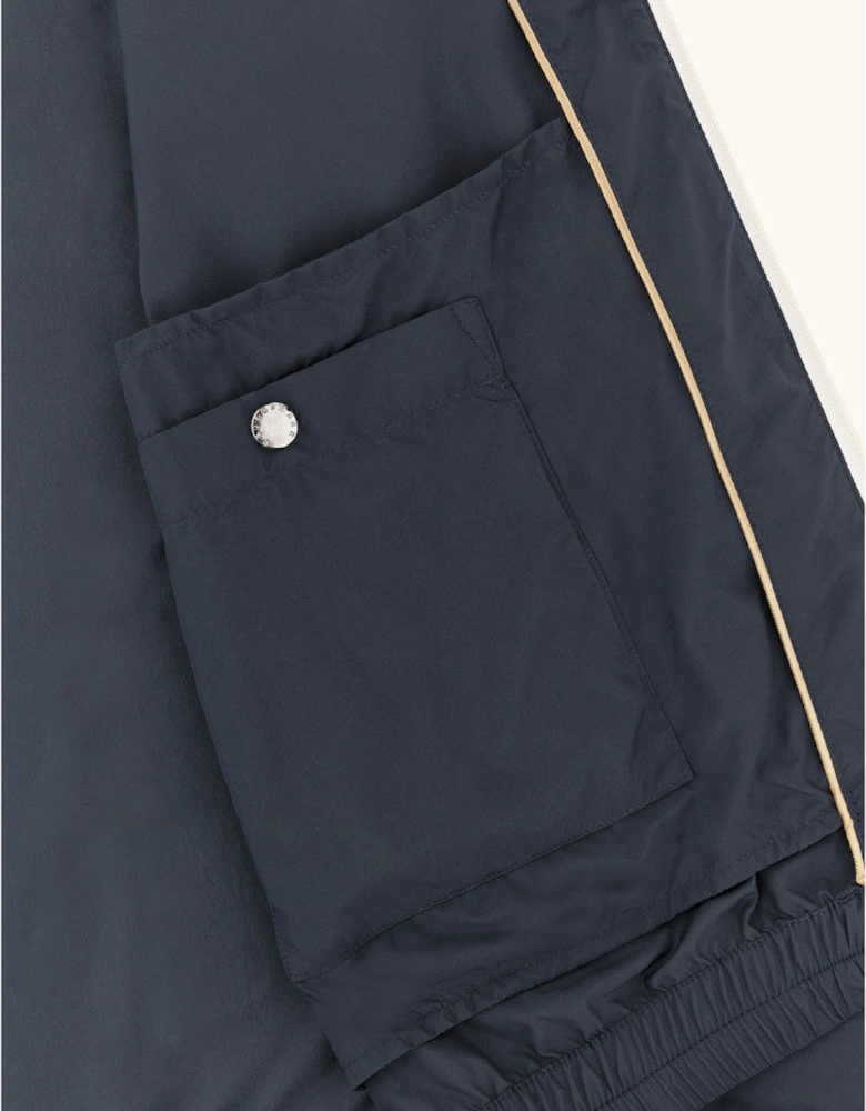 Microfiber light & Breathable Windbreaker Jacket 013 Navy