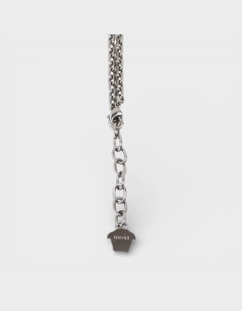 Greca Pendant Necklace Silver