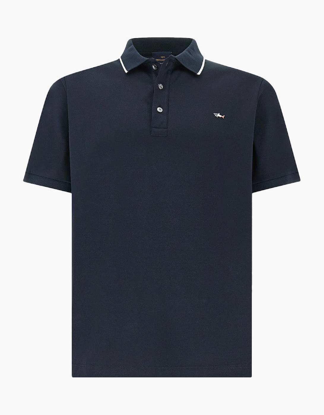 Aqa Touch Cotton Polo Shirt 013 Navy, 5 of 4