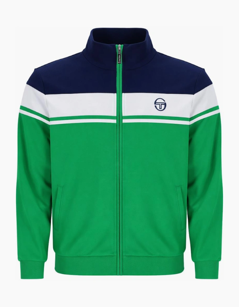 Damarindo Track Top Jacket Maritime Blue/White/Fern Green
