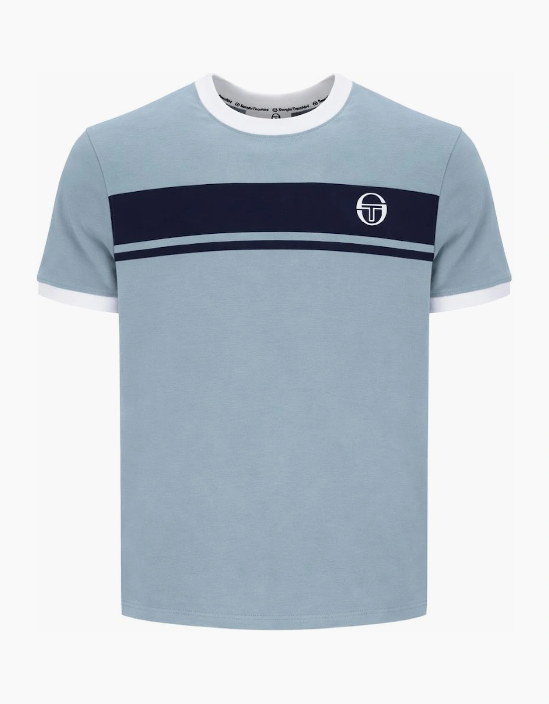 Master T-Shirt Lead/Maritime Blue/White, 4 of 3