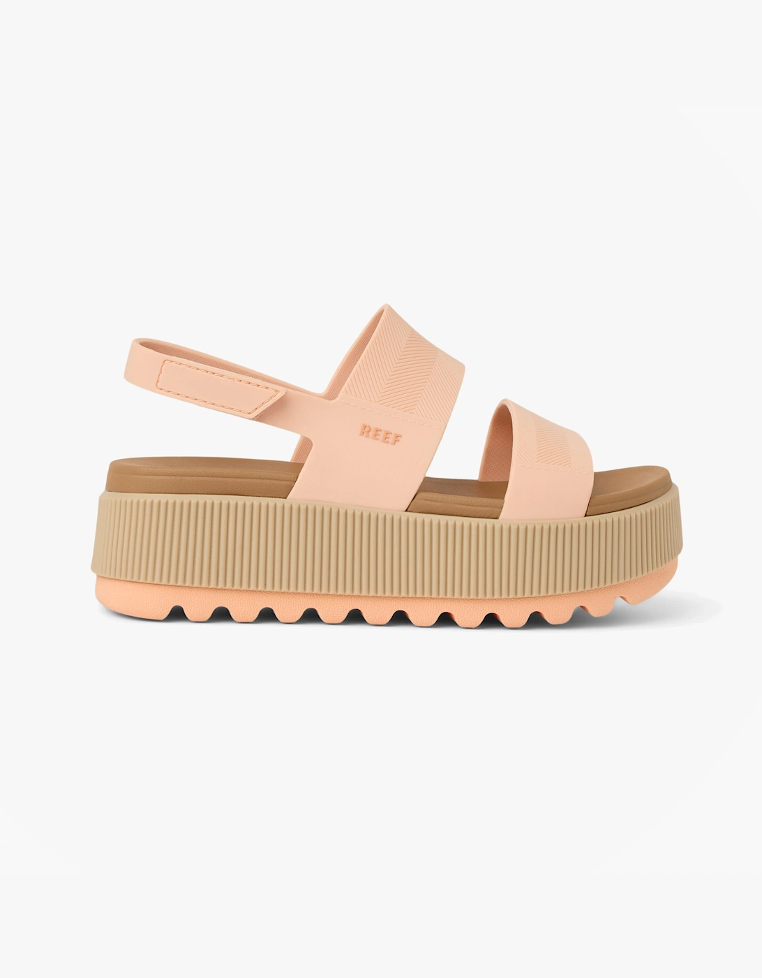 Reef Women's Cream Water Vista Higher Platform Sandals Bellini/Tan - Size: 5