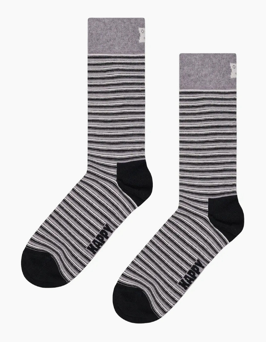 4-Pack Black and White Socks Gift Set