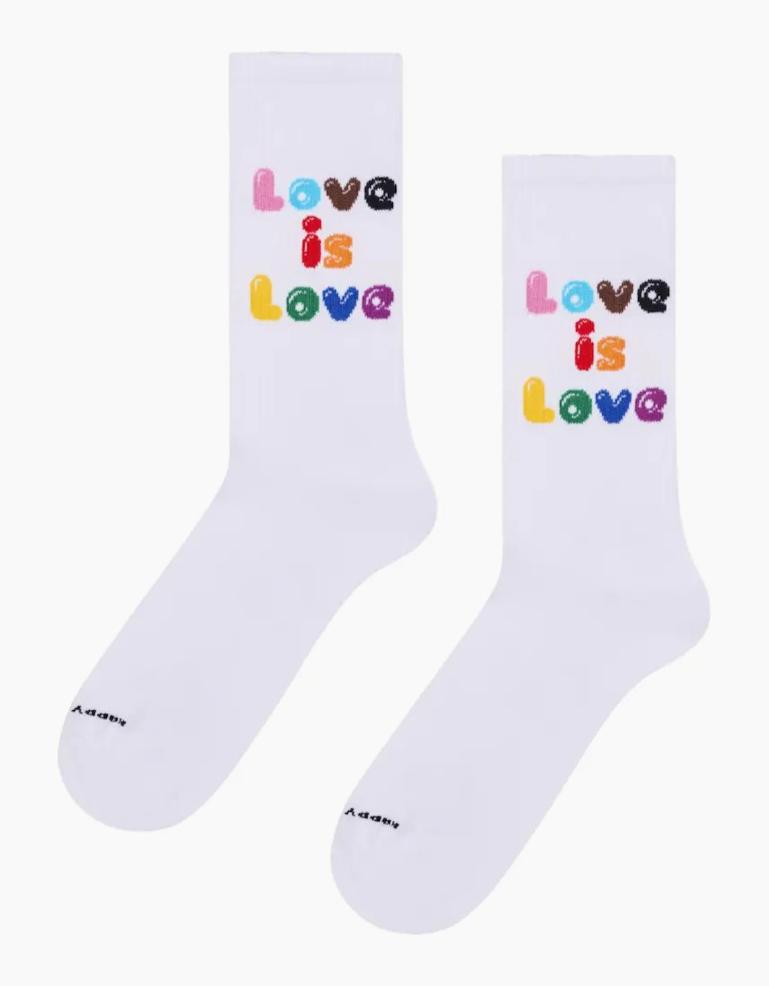 Love is Love Sneaker Sock, 2 of 1