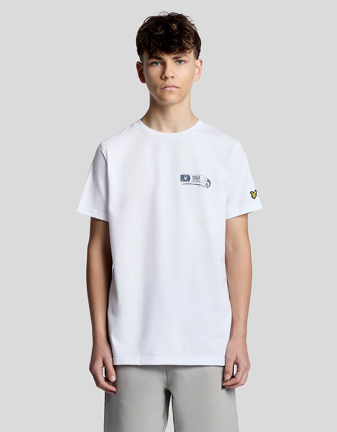 Back Print Graphic T-Shirt
