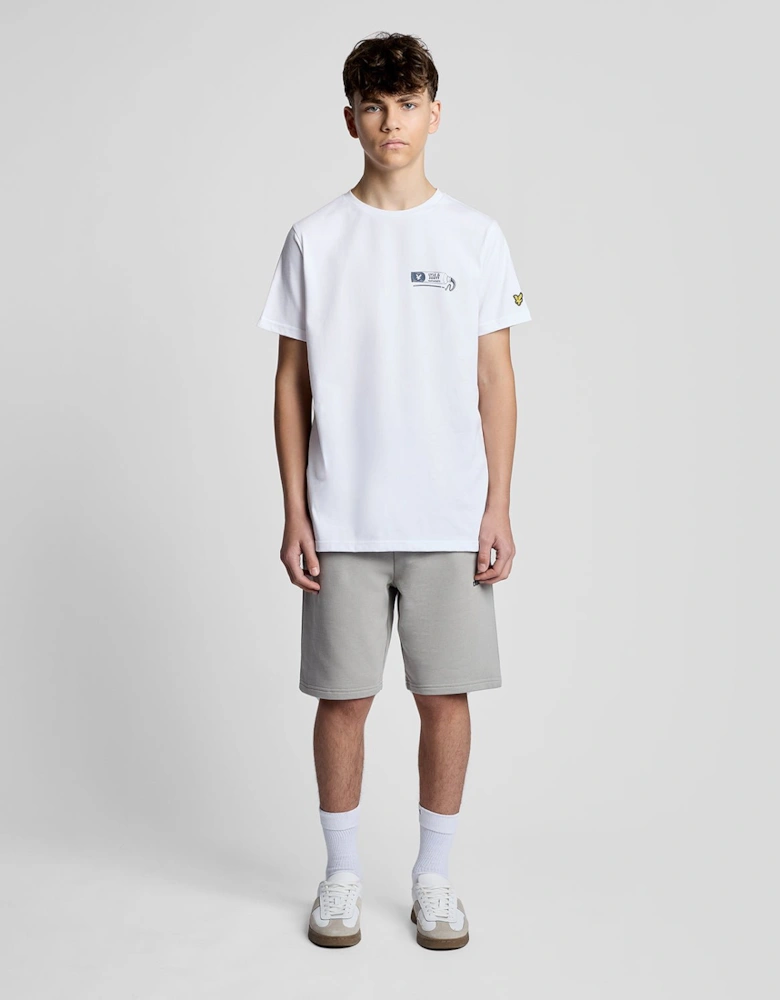 Back Print Graphic T-Shirt