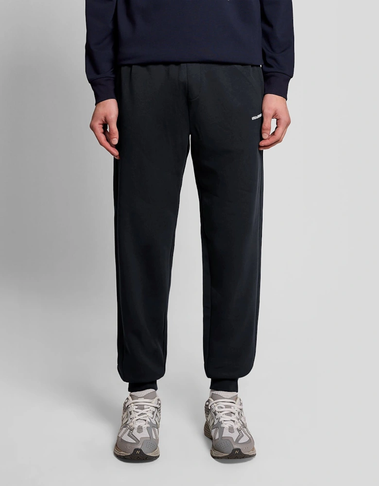 Cotton Blend Script Jogger