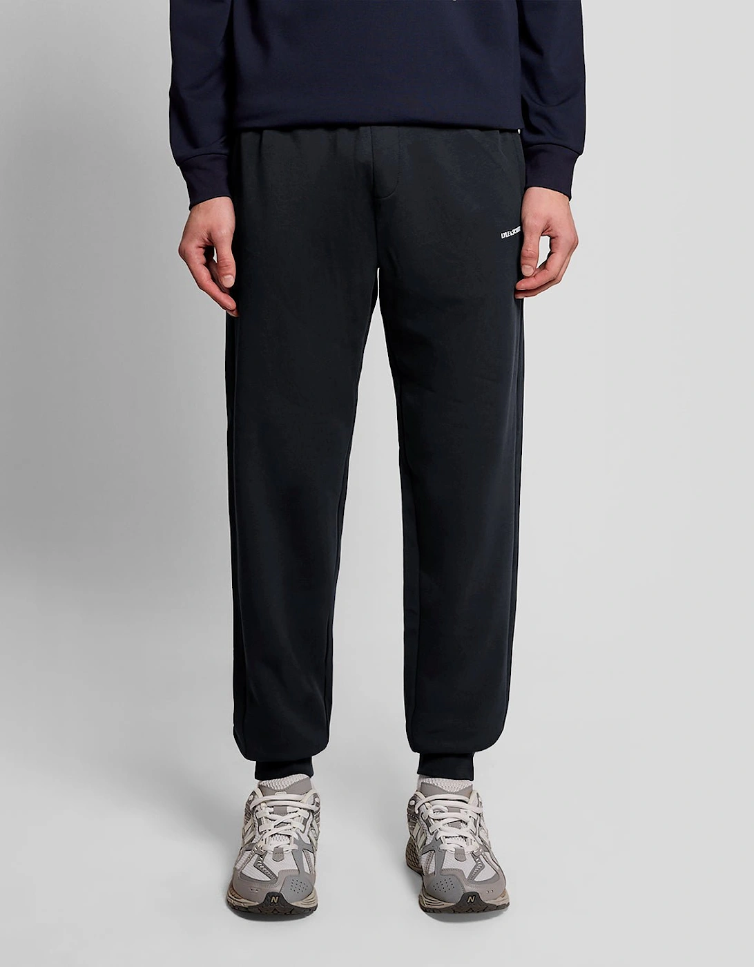 Cotton Blend Script Jogger