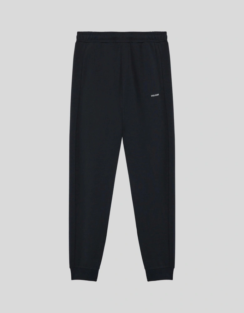 Cotton Blend Script Jogger