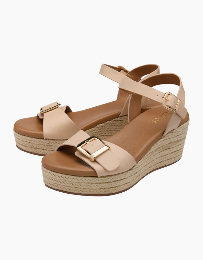 Emeia Womens Wedge Sandals