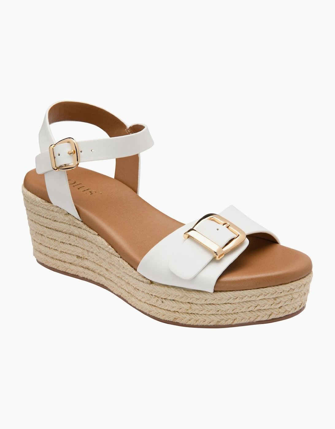 Emeia Womens Wedge Sandals, 5 of 4