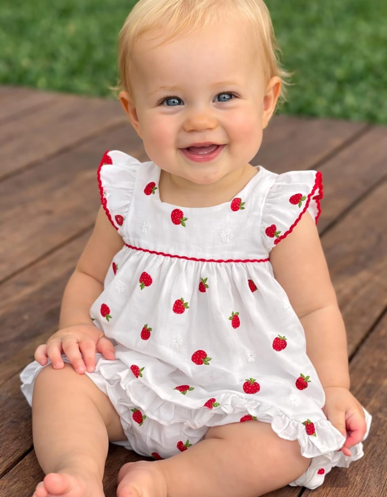 BABY GIRL/TODDLER DRESS/BLOOMERS SET DBV26306