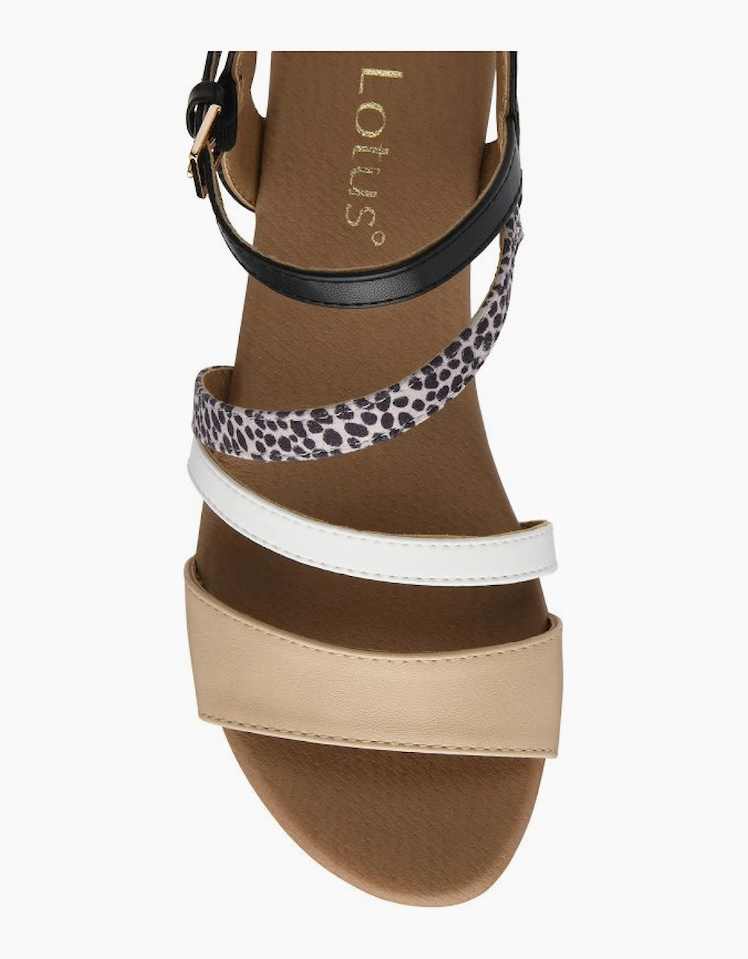 Kitty Womens Wedge Sandals