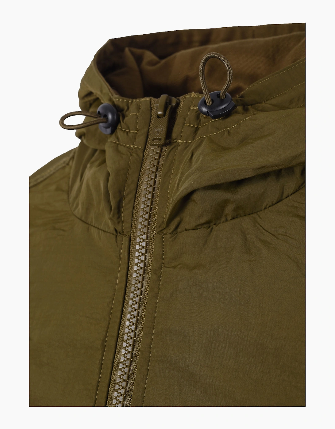 CALISTI HOODED JACKET DARK OLIVE