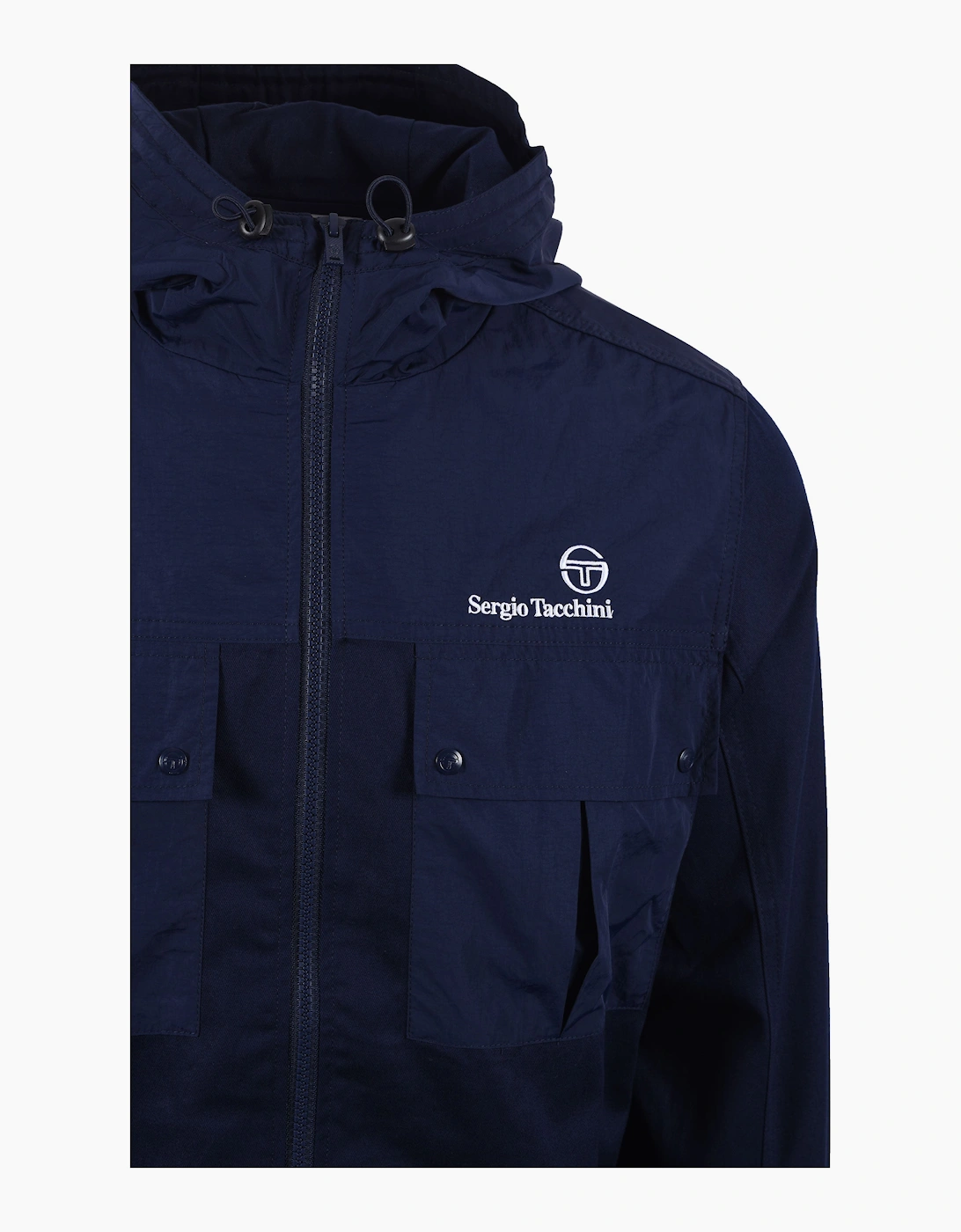CALISTI HOODED JACKET MARITIME BLUE