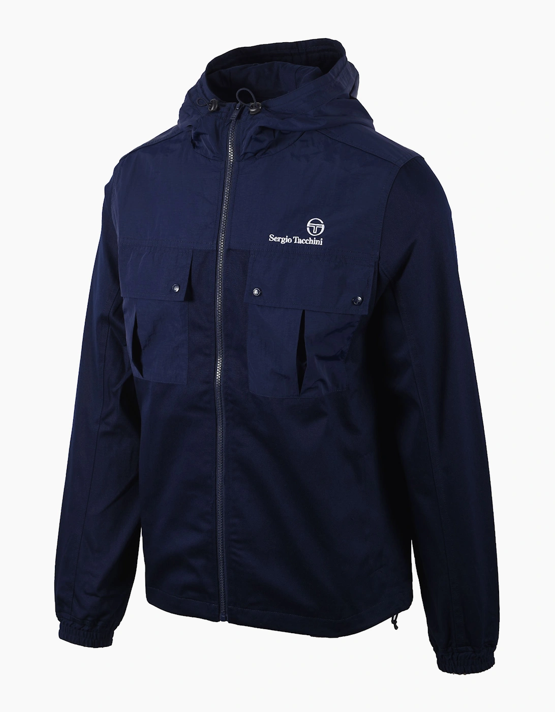 CALISTI HOODED JACKET MARITIME BLUE
