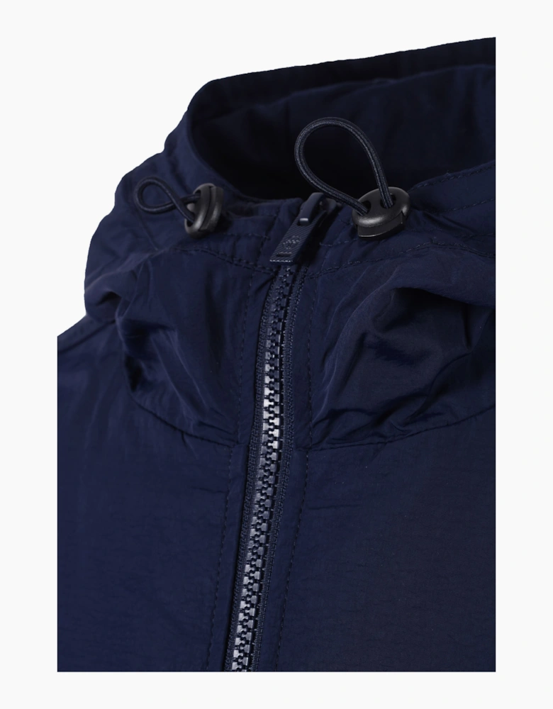 CALISTI HOODED JACKET MARITIME BLUE