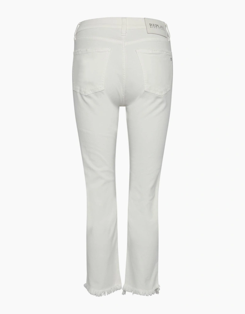 Maijke Straight-Fit Cropped Jeans
