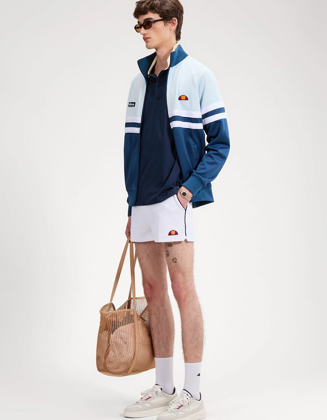 Rimini Track Jacket - Blue/Light blue
