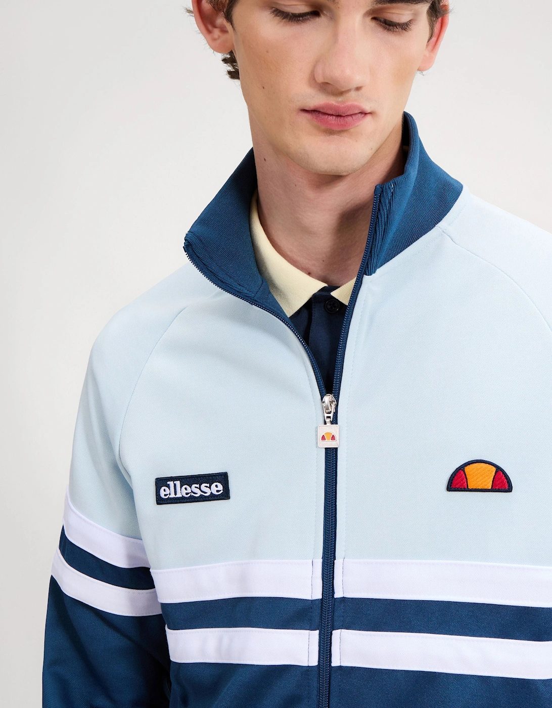 Rimini Track Jacket - Blue/Light blue