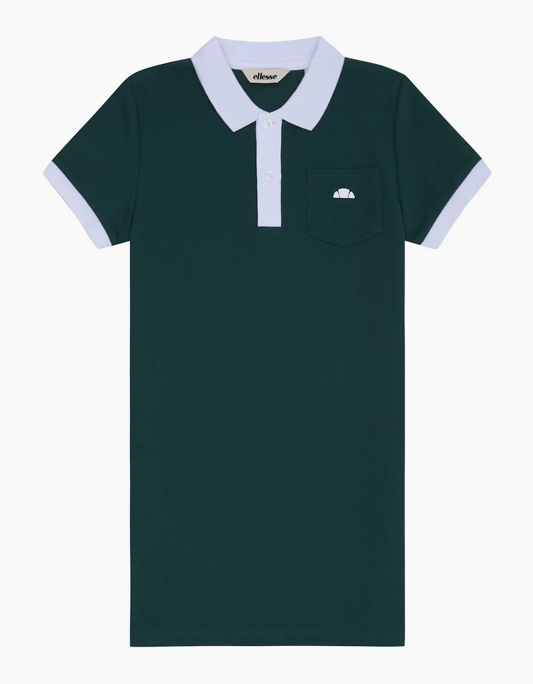 Ribes Polo Dress - Dark Green, 2 of 1