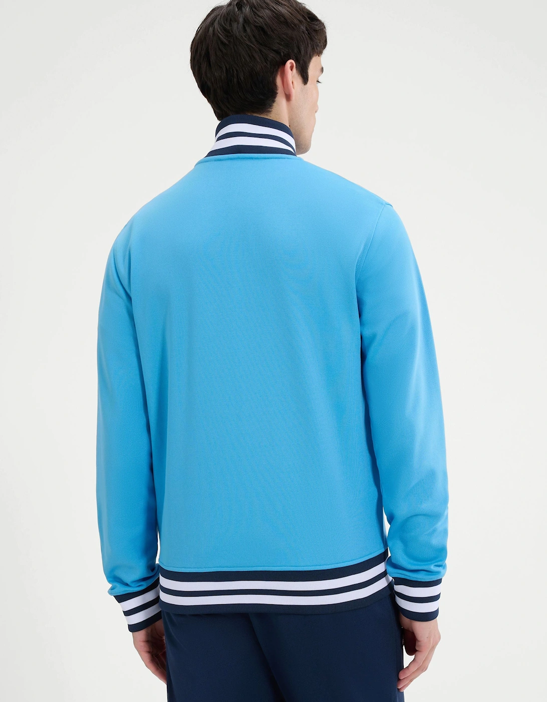 Milan Track Jacket - Light Blue/Navy