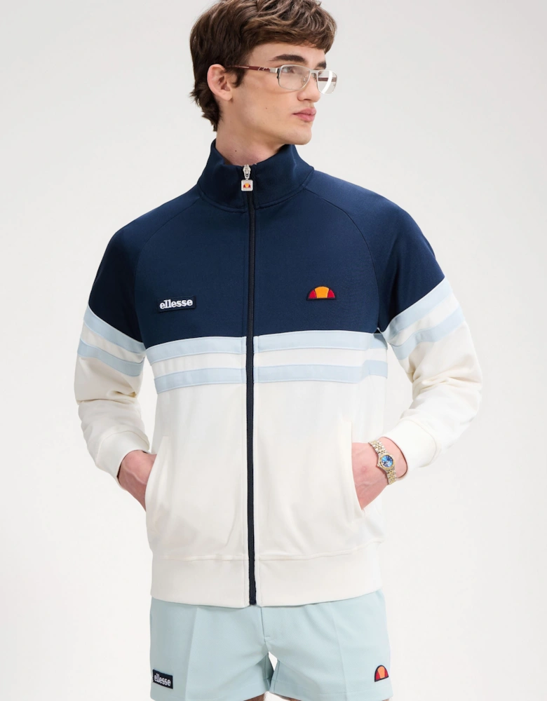 Rimini Track Jacket - Off White/Navy