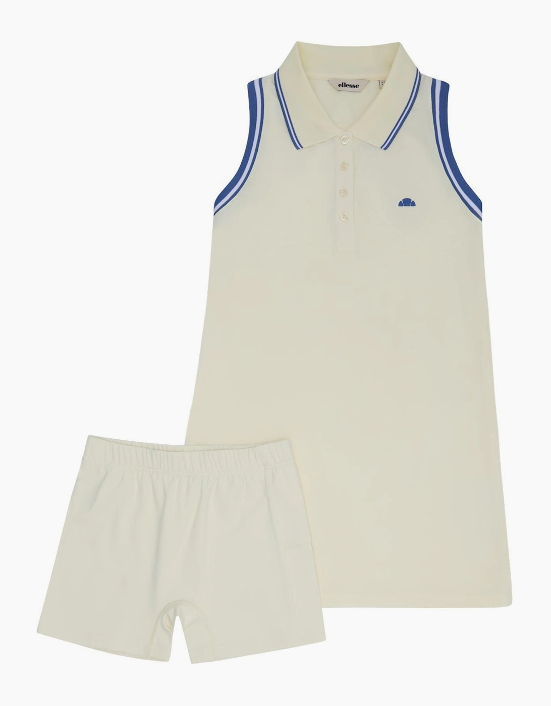 Ellesse Women's Otran Tennis Dress - Light Yellow - Size: 12