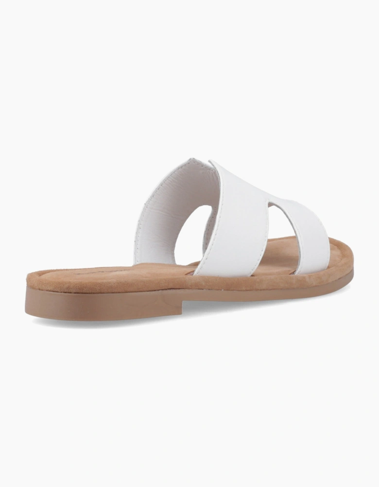 AZALEA MULE Womens Mules Sandals White