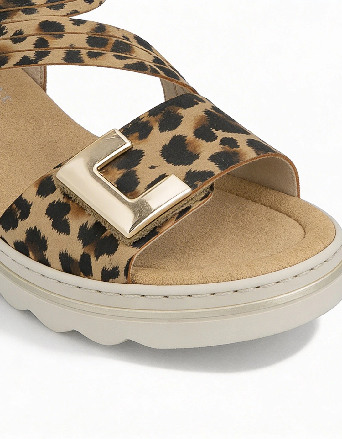 67410 Womens Cross Strap Sandals Multi