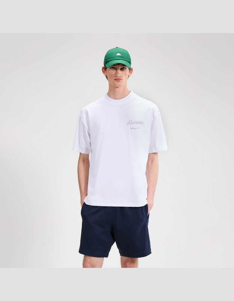 Scroll Tee - White
