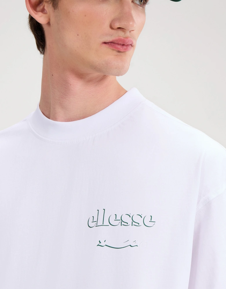 Scroll Tee - White