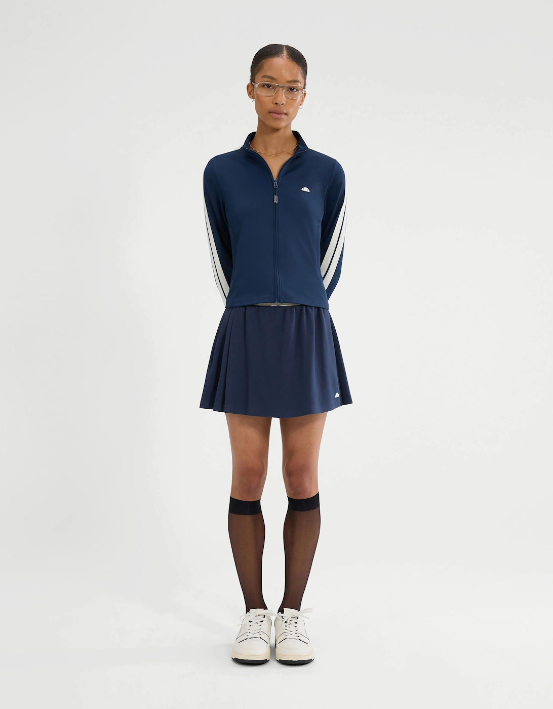 Bromont Skort - Navy/White