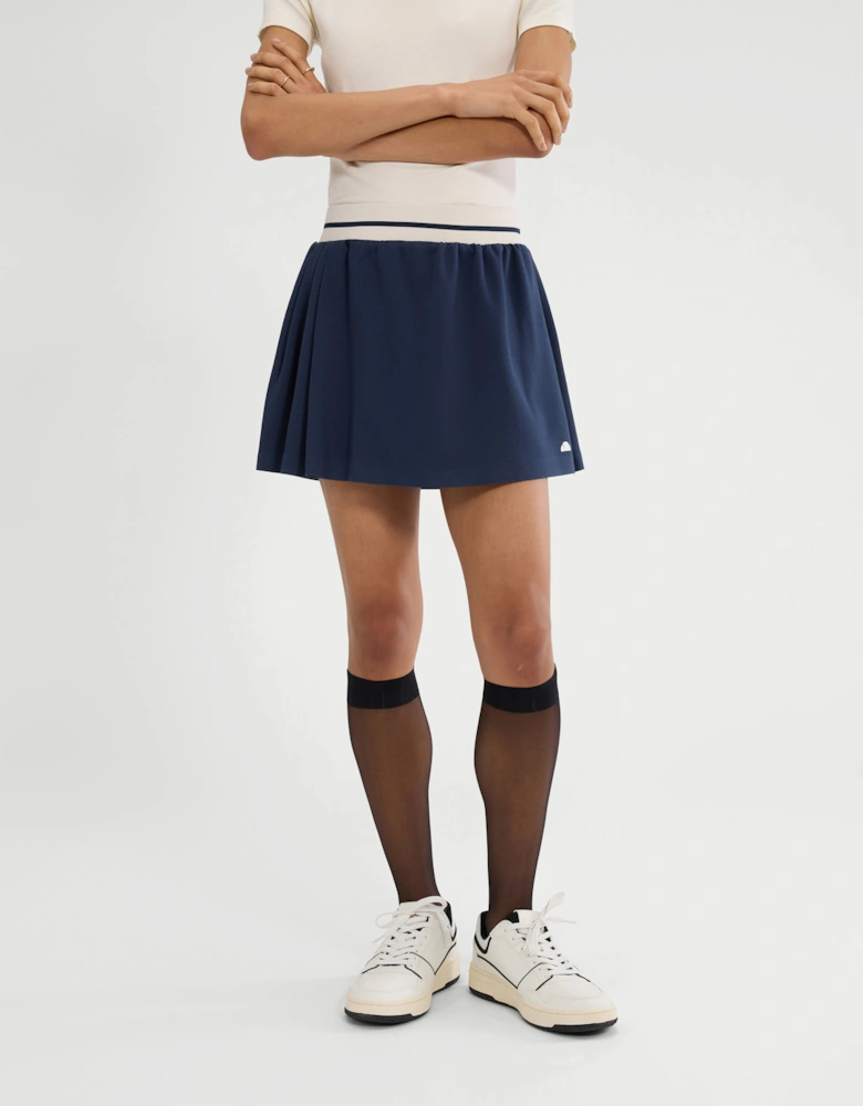 Bromont Skort - Navy/White