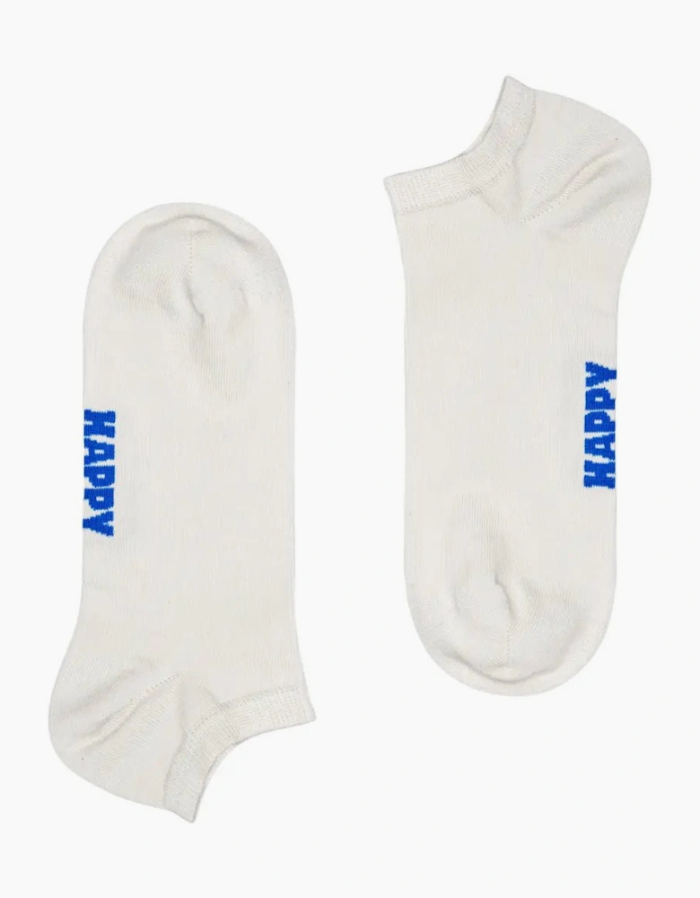 3-Pack Solid Low Socks White