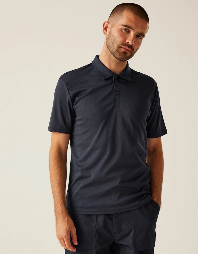 Professional Mens Honestly Made Short Sleeve Polo Shirt
