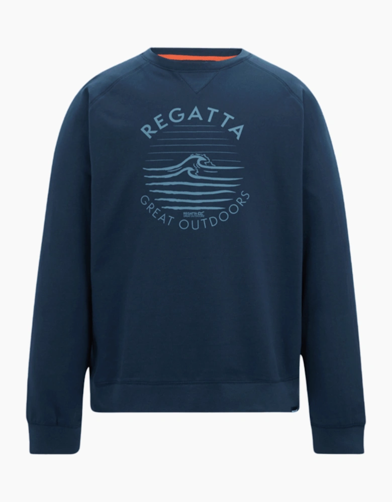 Regatta Mens Nithsdale Wave Sweatshirt
