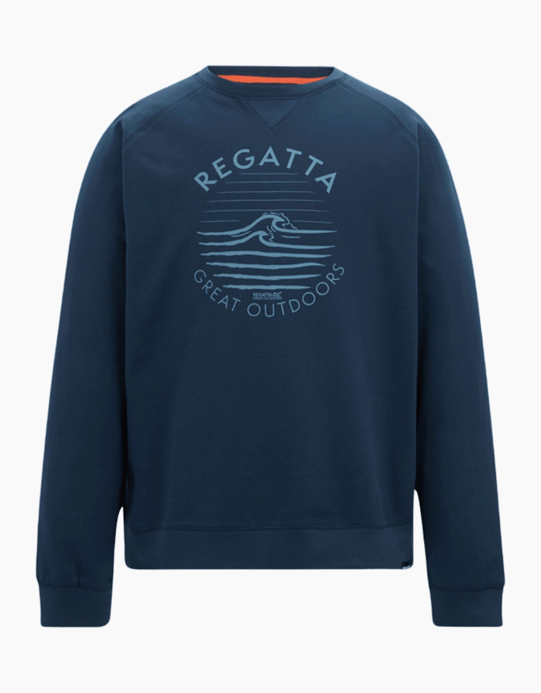 Regatta Mens Nithsdale Wave Sweatshirt, 5 of 4