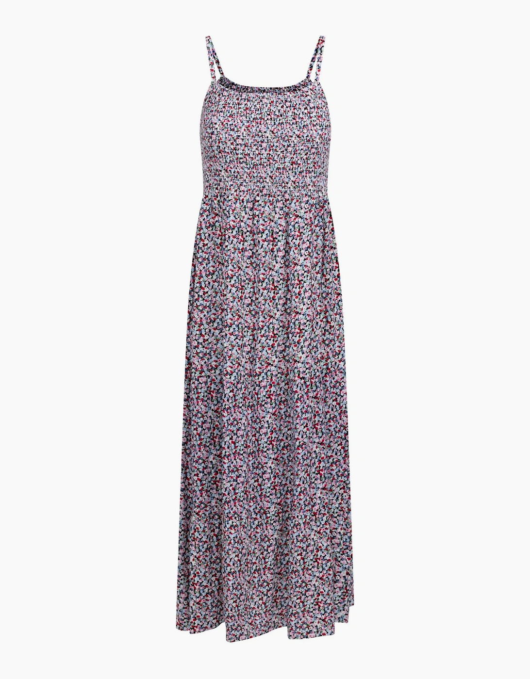 Womens/Ladies Selena Ditsy Floral Maxi Dress, 6 of 5