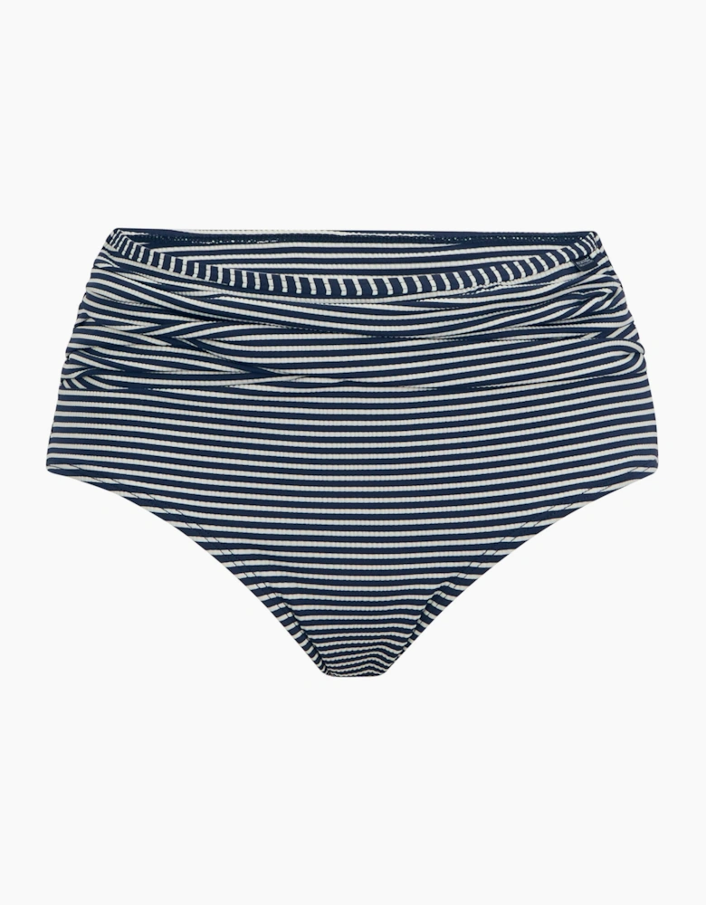 Womens/Ladies Loria Stripe Seersucker Bikini Bottoms