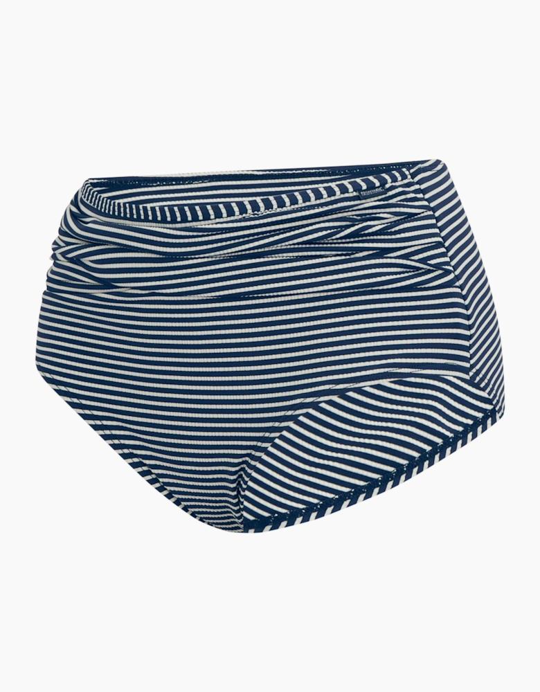 Womens/Ladies Loria Stripe Seersucker Bikini Bottoms