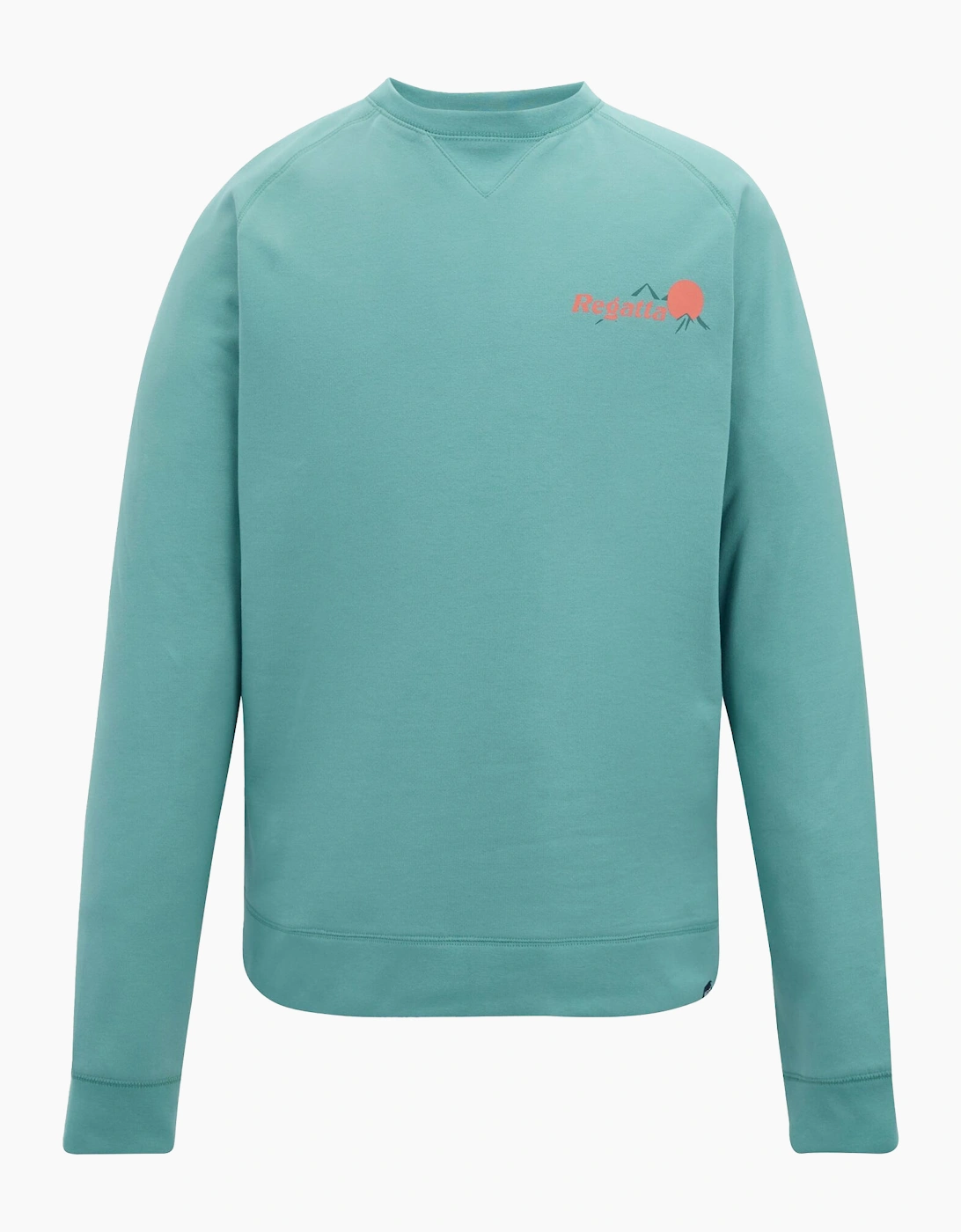 Regatta Men's Blue Nithsdale Back Print Sweatshirt - Size Xxl