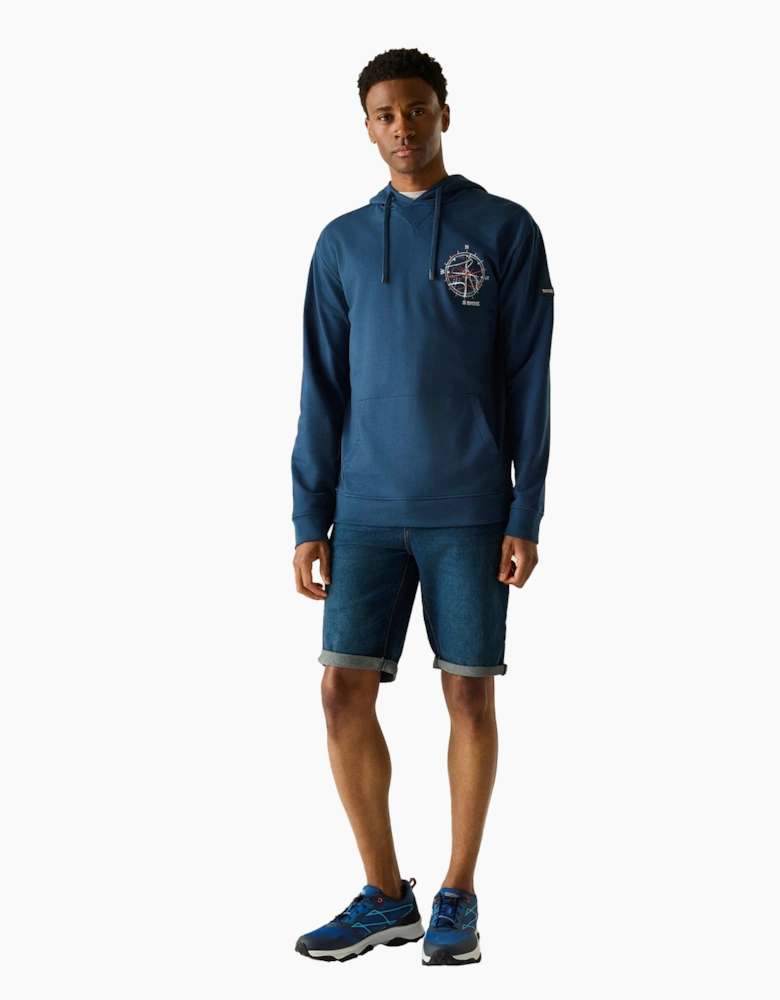 Regatta Mens Cline Compass Hoodie