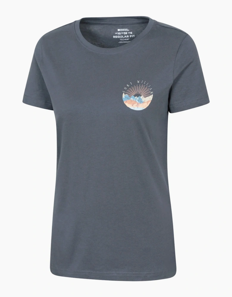 Mountain Warehouse Womens/Ladies Fort William Tree Ring T-Shirt