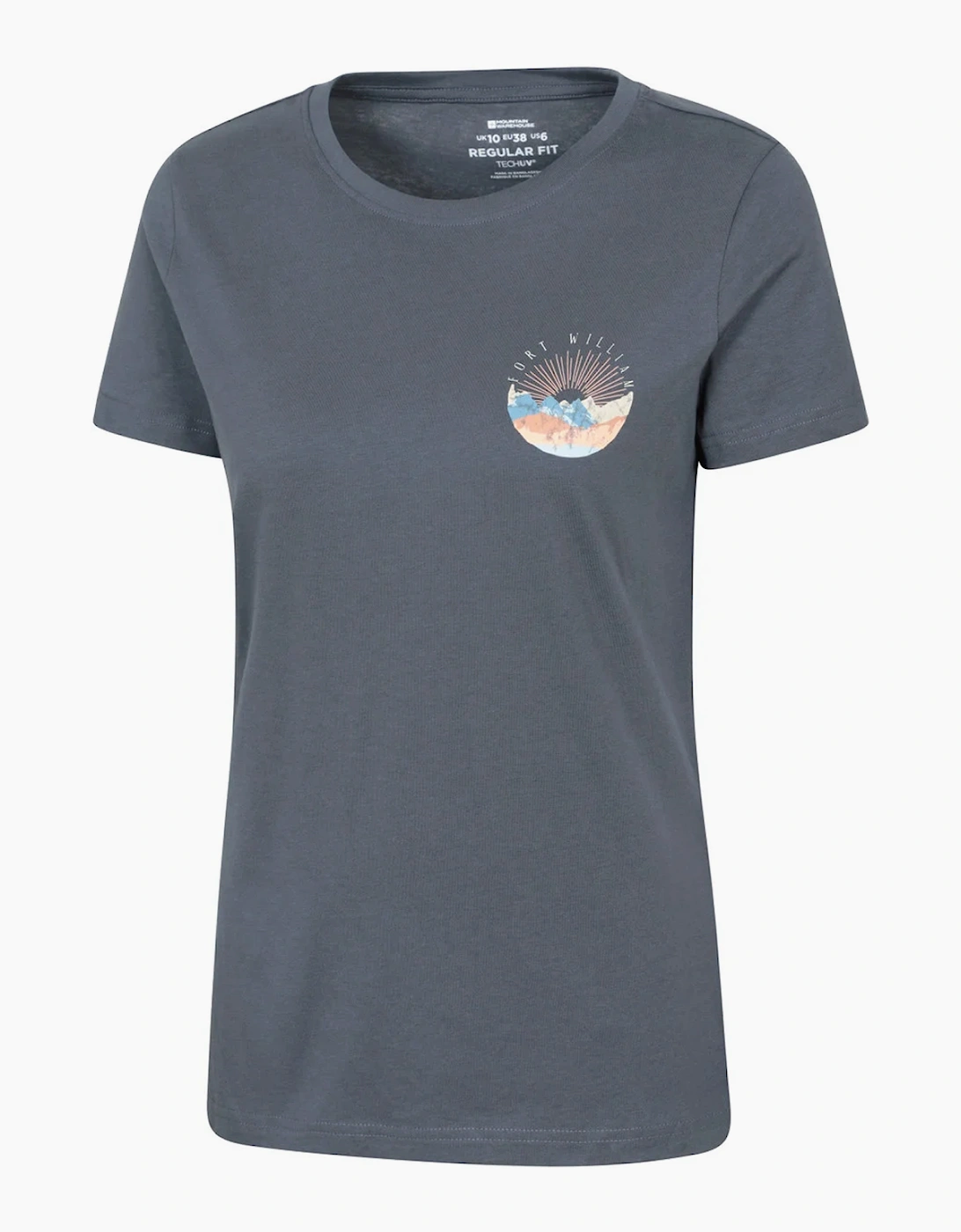 Mountain Warehouse Womens/Ladies Fort William Tree Ring T-Shirt